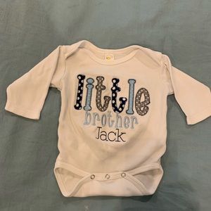 Little brother Jack on-site 0-3 months